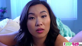 Young Korean step-sis Kimmy Kimm gets smashed by bro's cock&#x1F32D;