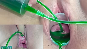 Deep-throated, lubricated expansion of intimate orifices by precise injection techniques for Japanese lesbian pleasure seekers Deep-throated, lubricated expansion of intimate orifices by precise injection techniques for Japanese lesbian pleasure seekers