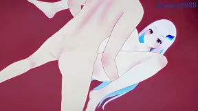 Raunchy rendezvous of Lize Helesta and Hyakumantenbara Salome: steamy hentai affair