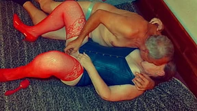 Older woman seduction: elderly lady fingered, boned, and made cum by multiple cocks! Older woman seduction: elderly lady fingered, boned, and made cum by multiple cocks!