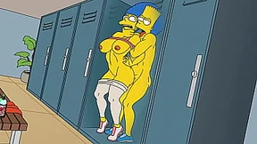 Housewife booty banged by stranger while hubbie works; gym and home sexcapades; Simpsons parody Housewife booty banged by stranger while hubbie works; gym and home sexcapades; Simpsons parody