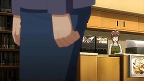 You're begging for a 'Maid-Tsu' handjob in the dark alley's wet panties