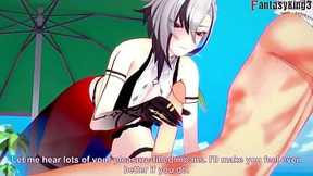 Hot bikini babe slurps cock🌭 on sandy beach, POV, full-pov, sheer, ptrn, genshin impact fantasy Hot bikini babe slurps cock🌭 on sandy beach, POV, full-pov, sheer, ptrn, genshin impact fantasy