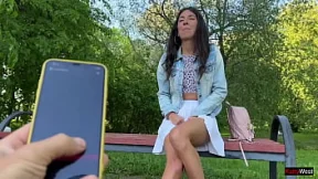 Public humiliation with vibrational ecstasy, a stranger's unbridled dominance over my pleasure Public humiliation with vibrational ecstasy, a stranger's unbridled dominance over my pleasure