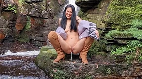 Piss-filled paradise, where filthy forest fornication meets the great outdoors Piss-filled paradise, where filthy forest fornication meets the great outdoors