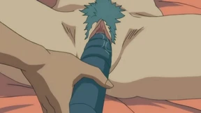 Slutty Asian chick gets pounded in animated booty call