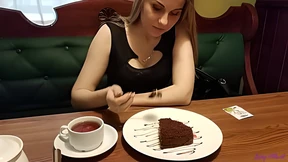 Tempted Teen Teases Tough Tubes in Bus Lane Booty