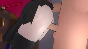 Raunchy Rin Tohsaka's Tight Ass&#x1F351; Shorts Seduction