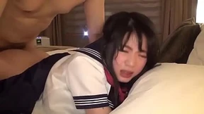 Dirty Japanese Tramp Gets Railed Hard in Hotel Room
