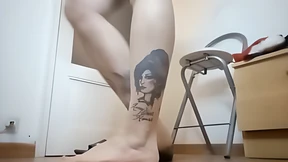 Dirty Stepsister's Special Solo Show: Cum-Filled Ballet Booty