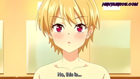 College teens gangbanged in hardcore hentai, subtitles: 'Screaming for more'