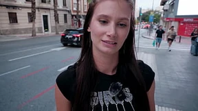 He hooked up with her on the sidewalk, took her home, and had sex with her