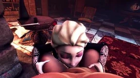 Elsa and Anna's Intense Sex Scene Elsa and Anna's Intense Sex Scene