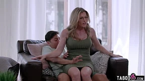 Stepmom and stepson's game session turns naughty&#x1F608;