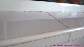 Nude 18yo amateur with small tits is eager to show her pussy