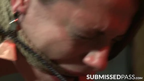 NT sub dominated over and spanked with no mercy