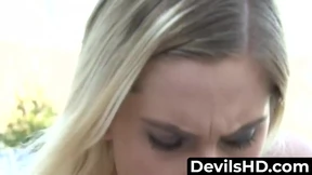 Awesome teen loves her new black stepdad very much and fucks him hard