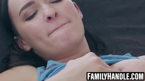 Sasha Sparrow's rough ride on my erect schlong