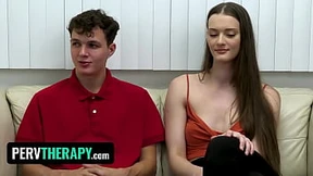 CreepyTherapy - Skinny Big Tits Therapist Family Sex Therapy With Teen Stepsister And Stepbrother CreepyTherapy - Skinny Big Tits Therapist Family Sex Therapy With Teen Stepsister And Stepbrother