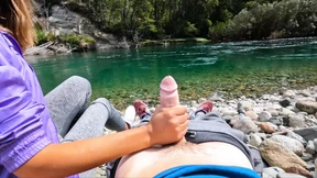 We explore every spot on the beach for dirty fun