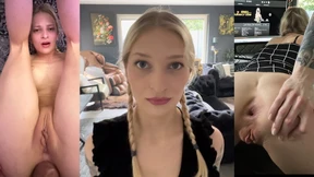 Blonde Amateur HD Self-Ass&#x1F351; Sex April 2023