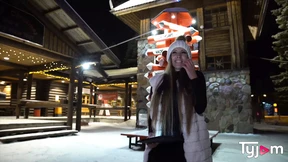 'Finnish darling Kinuski Kakku receives a tough boner for doggy banging'