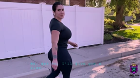 Juicy Latina's jogged pussy&#x270C; gets expertly fingered and pounded raw