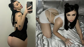 Big-booty young teen receives giant BBC thrusts and loud screams