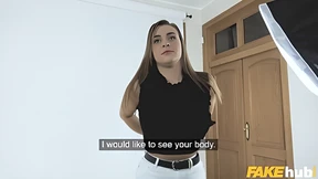 Fake Secretary teases boss with massive tits in sizzling office XXX audition Fake Secretary teases boss with massive tits in sizzling office XXX audition