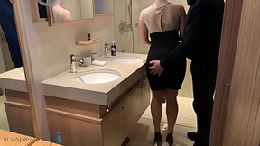 Boss' Bitch Gets Bossed Around in the Can