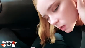 Sucking Cock&#x1F346;, Riding Balls in the Backseat, No Change Needed