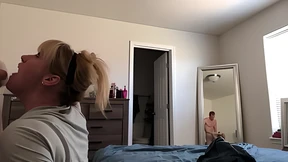She Sucks His Dick&#x1F32D; Like a Prostitution Whore