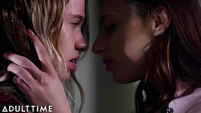 Some femme fatale just gets down 'n' dirty with a hot babe at that wild party! Some femme fatale just gets down 'n' dirty with a hot babe at that wild party!