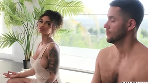 Older woman seduces multiple guys during intense yoga routine, her body ravaged all day Older woman seduces multiple guys during intense yoga routine, her body ravaged all day