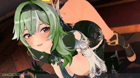 I'll ride your ass&#x1F351; to the Genshin Impact, sis