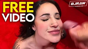 Breathing hot, raw dick&#x1F346; deep, unloading cum on Demi Morgan's face