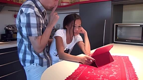 Incestual lust ravages naive stepsister's forbidden flesh