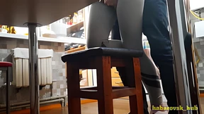 Absent hubby gets replaced by neighbor's fat fingers & I'm cumming hard!