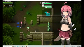 Slutty sorceress whips out her wicked wand for a wild ride!