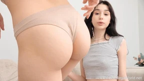 Two women get together to go down on each other's vaginas