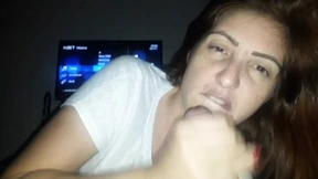 Her mouth wrapped tight, my throbbing dick🌭 got pounded, and juices poured after sensual handjob Her mouth wrapped tight, my throbbing dick🌭 got pounded, and juices poured after sensual handjob