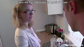 Nasty MILF coated in semen Nasty MILF coated in semen