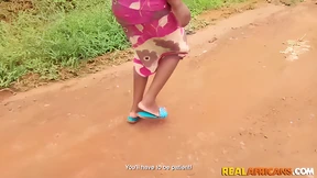 Filthy Black Maid's Voluptuous Boobs Beg for Fucking!