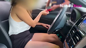 Nanda Nua, flaunting her ass🍑 and tits, teasing attendants at the Xvideos pump stop Nanda Nua, flaunting her ass🍑 and tits, teasing attendants at the Xvideos pump stop