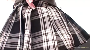 Aroused before DP, she gets it on with solo play&#x201D;