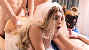 'Before the big day, a gang bang for the blushing bride's honeymoon preview' 'Before the big day, a gang bang for the blushing bride's honeymoon preview'