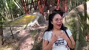 Wild Colombian cutie flaunts her goods on national territory, begs for outdoor sex escapades Wild Colombian cutie flaunts her goods on national territory, begs for outdoor sex escapades