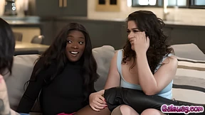Three's company and four's a party to cum all night long