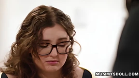 Leana Lovings getting destroyed by Little Puck's filthy sex assault