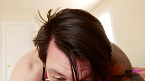 Virtual cock&#x1F32D;-humping morning glory with a Celtic stud, all sweaty and wild